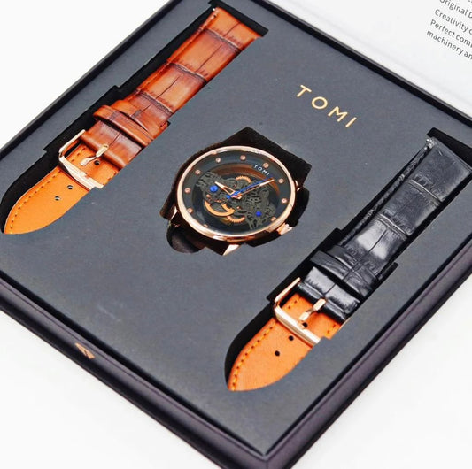 Men Dual Strap Premium Watch